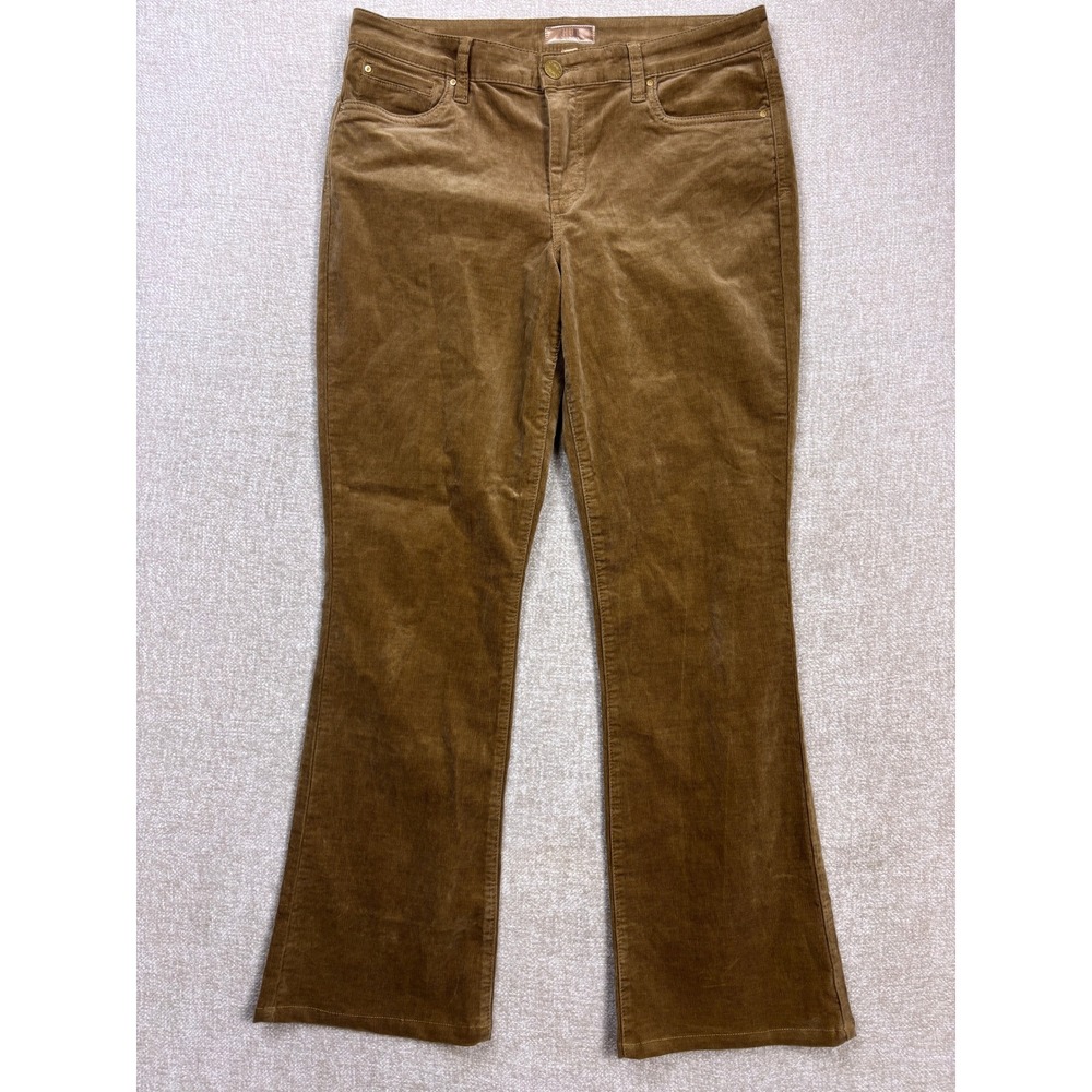 KUT from the Kloth Karen Baby Bootcut Corduroy Pants Brown Size 12